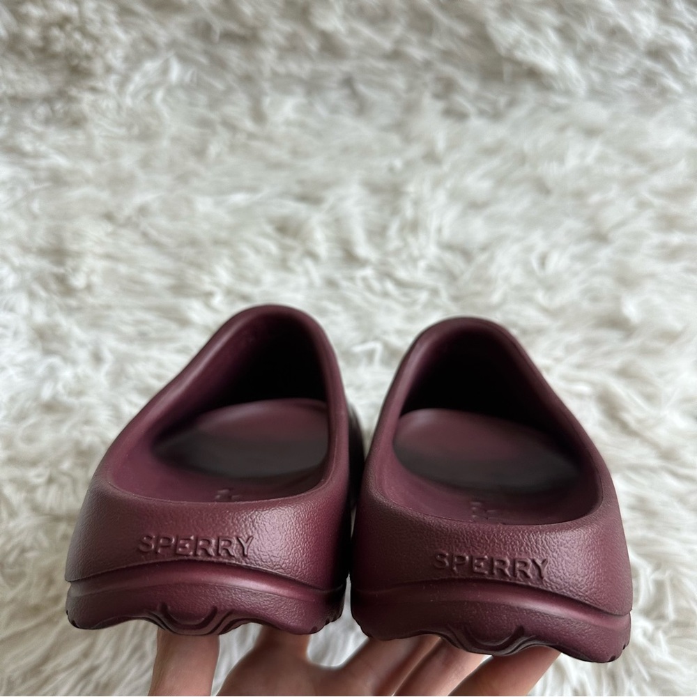 Sperry Mens Windward Float Slide Maroon New In Box Size 4 - Picture 4 of 7